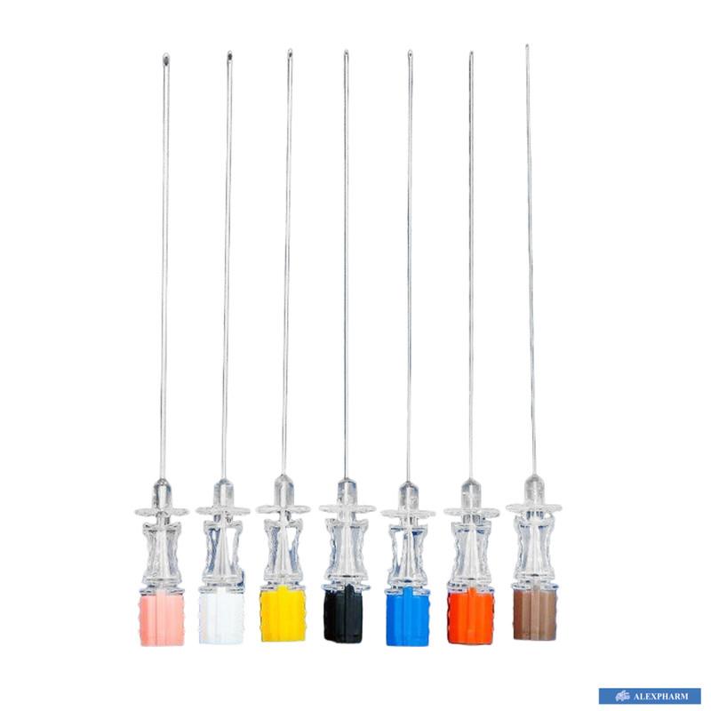 Голка для спинальної анестезії (тип Квинке) преміум "ALEXPHARM", 18G(1,20*90мм)